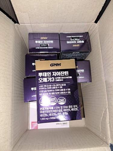 루테인 지아잔틴 오메가3 6박스 (총 6개월분) / 눈건강 비타민 A, B, E 아연