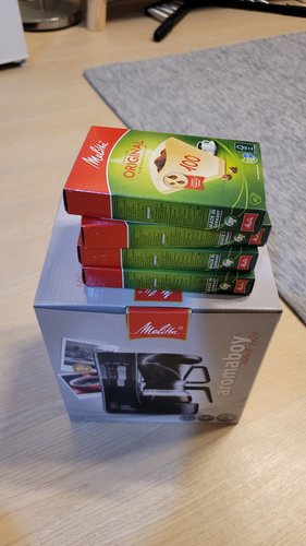 독일 밀리타 커피여과지 커피필터(40매) 3팩 1x2/1x4/100(선택)