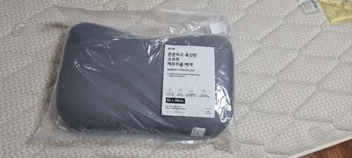 [JAJU/자주] 쫀쫀하고 폭신한 소프트 메모리폼 베개_55x35cm