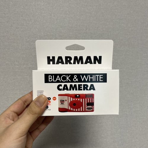 하만테크놀로지 일포드포토 흑백 일회용 카메라 XP2 Super (내장플래쉬/ISO400)