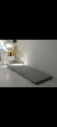 [SSG비밀특가] 잠스쿨 7cm 3단 접이식 매트리스 단단한 토퍼 허리에좋은 침대 바닥 매트 MS