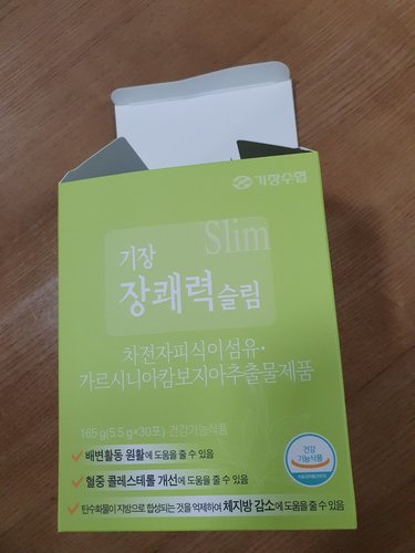 기장 장쾌력 슬림 2주(30포) 차전자피 식이섬유 직빵 쾌변 다이어트