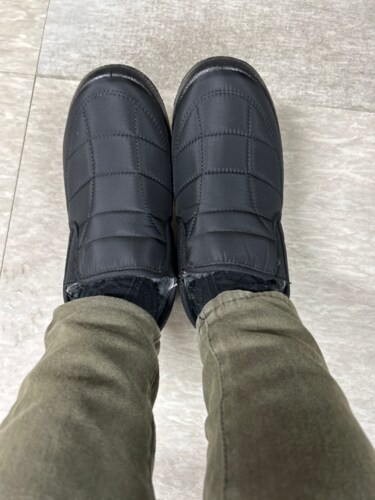 BFL 2201 발편한 남성 방한화 여성 겨울 털 패딩 신발