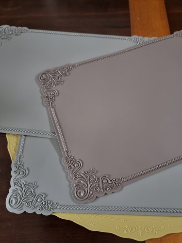 에쉐르 아레카 실리콘식탁매트 테이블매트 식탁패드 식탁깔개