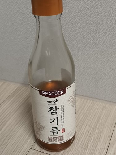 [피코크] 국산 참기름 250ml 