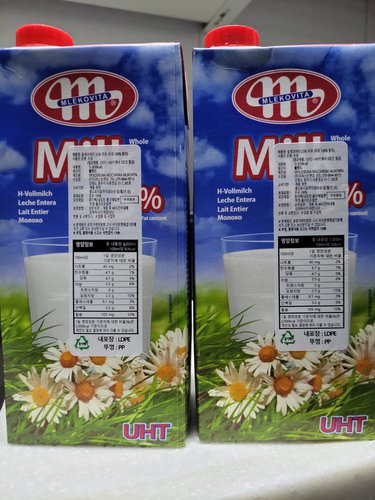 MLEKO 3.5% 수입멸균우유 믈라워밀크1L(12입)