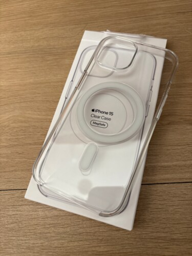 애플 정품 아이폰 15 클리어 케이스 투명 MT203FE/A