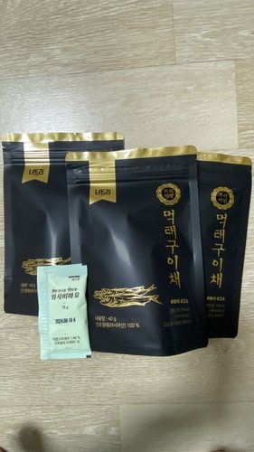 먹태 구이채 40g x 6봉 (소스별도포함) 손질 먹태채