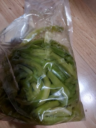 깨끗하게 손질된 궁채 나물 1kg 1팩