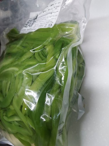 깨끗하게 손질된 궁채 나물 1kg 1팩
