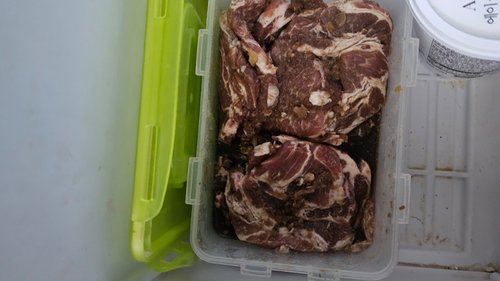 [템포크] 듀록 흑돼지 정통 목살 1kg