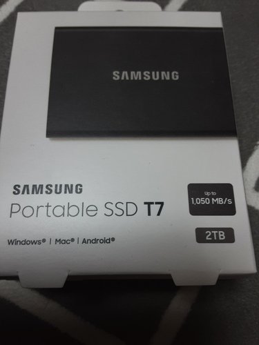 [n][혜택가 원] 포터블 외장 SSD T7 2TB MU-PC2T0 USB 3.2 Gen.2 공식인증 (정품)