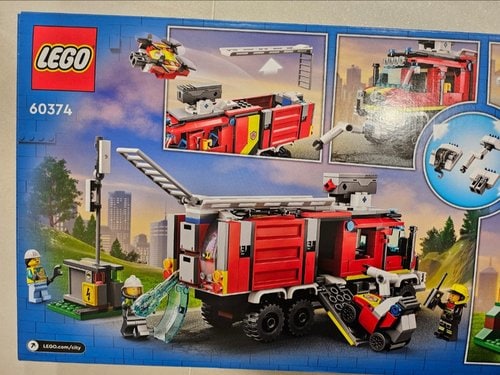 레고 60374 소방대 트럭 [시티] 레고 공식