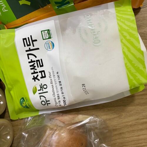 [오가닉스토리]유기농 찹쌀가루 500g