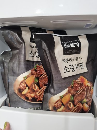 [백종원 본가] 소갈비찜 500g *7팩