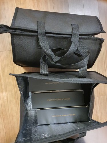 [VIPS] 빕스 CJ푸드빌 홈레스토랑 선물세트 1호(오리지널 폭립 2개+스파이시 폭립 1개) ※보냉백 가방 포함