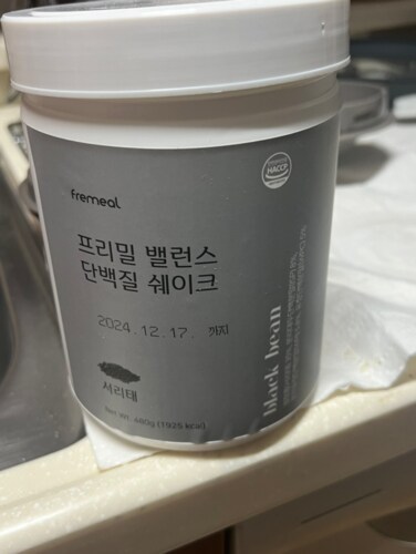 [프리밀] 서리태 밸런스 단백질 쉐이크 대용량 480g