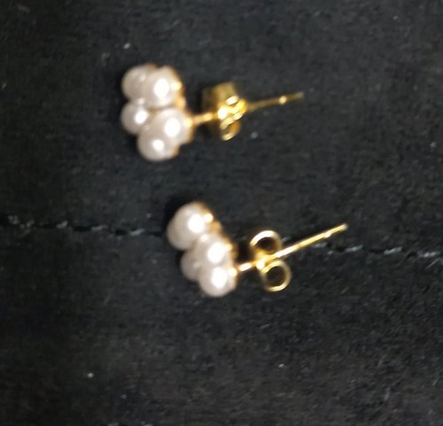 [Hei][수지,김아영,안소희 착용] cute flower pearl earring