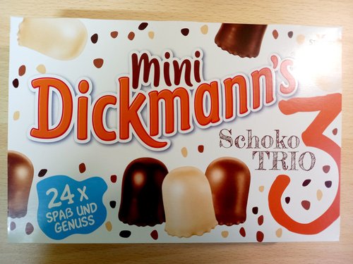 미니 딕만스 Mini Dickmanns 초콜릿 트리오 200g, 24개입