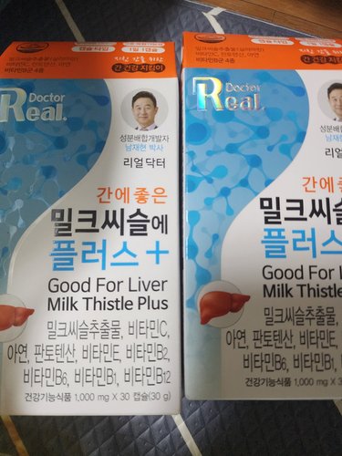 [리얼닥터] 간에 좋은 밀크씨슬에 플러스 30캡슐 (1개월분) / 간영양제