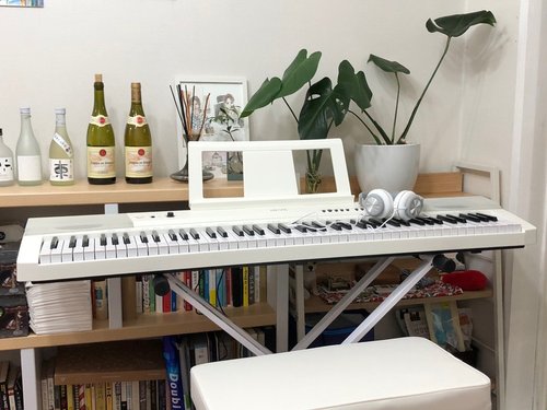 듀로 DKB300 와이드 4단 높이조절 전자 키보드 디지털 피아노의자