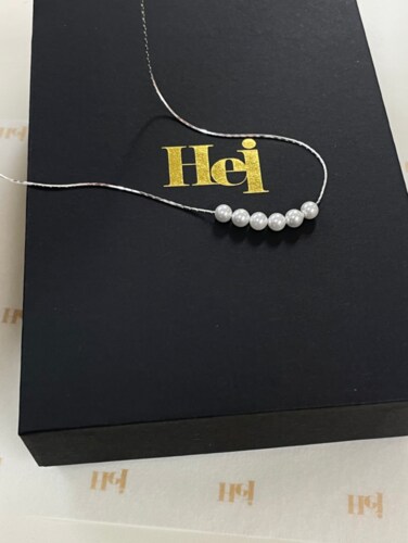 [Hei][SSG단독][유시은,카라 허영지 착용][sv925] six pearl necklaces