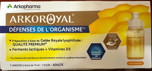 아코로얄 로얄젤리 유산균+비타민D3 어른용 7병