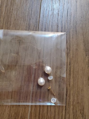 [14k gold] Deux.k.09 / haute pearl earring (8mm)(21004)