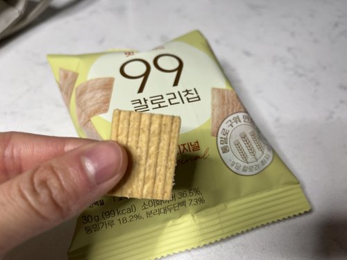 [빙그레] 99칼로리칩 2종 30g 10봉 오리지널/버터솔트 저칼로리과자