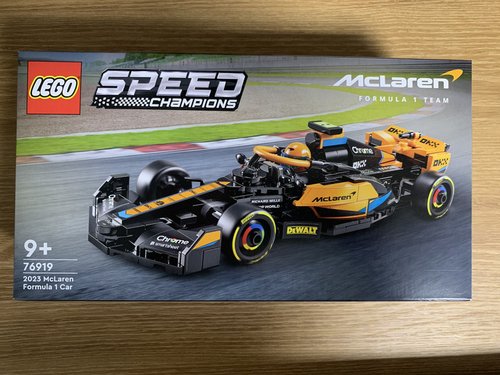 레고 76919 2023 McLaren Formula 1 레이스카 자동차장난감 [스피드 챔피언] 레고 공식