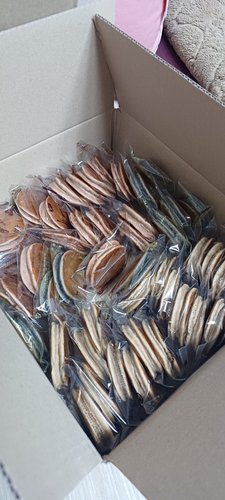 [황금보리] 순수 국내산 보리로 만든 찰보리빵 50개입 (개당25g)