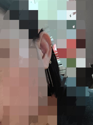 [도로시] 14k 드레쉬 롱체인 귀걸이(1개)(S사이즈)