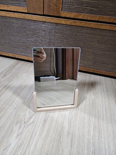 자주 보는 비치우드 사각 탁상 거울