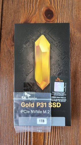 [SK하이닉스 공식스토어/우체국택배] SK하이닉스 GOLD P31 NVMe SSD 1TB