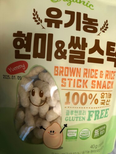 유기농 현미 쌀스틱 40g