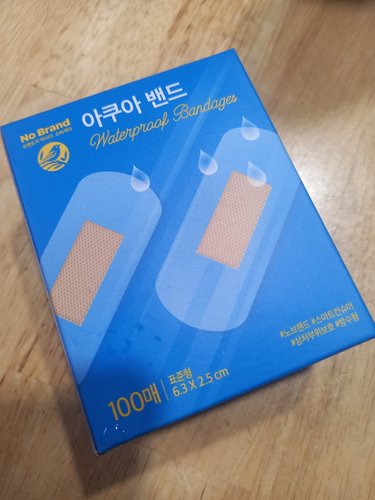 노브랜드 아쿠아밴드 100매입 