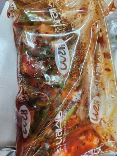여수 나래식품 전라도 총각김치 1kg 국내산 남도식 알타리김치