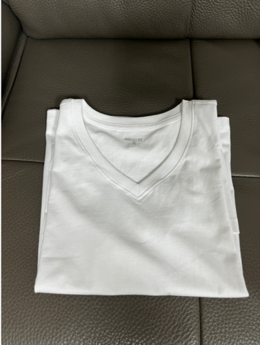 [지오다노] 324509 여 솔리드 브이넥 티셔츠