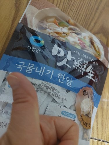 청정원 맛선생 멸치디포리 국물내기 한알 100g