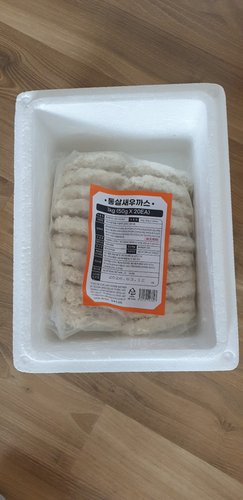오오통살 새우까스 새우패티 1kg (20개입)
