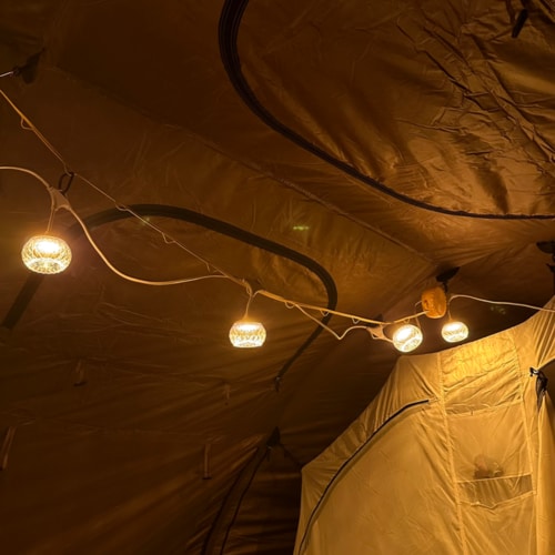 크레모아 캠핑랜턴 이너프7 (라이트그레이) LED 캠핑랜턴 아웃도어 조명 스트링라이트