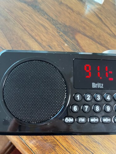 브리츠 BZ-LV990 휴대용 블루투스 라디오 스피커 효도 미니 MP3 FM 라디오