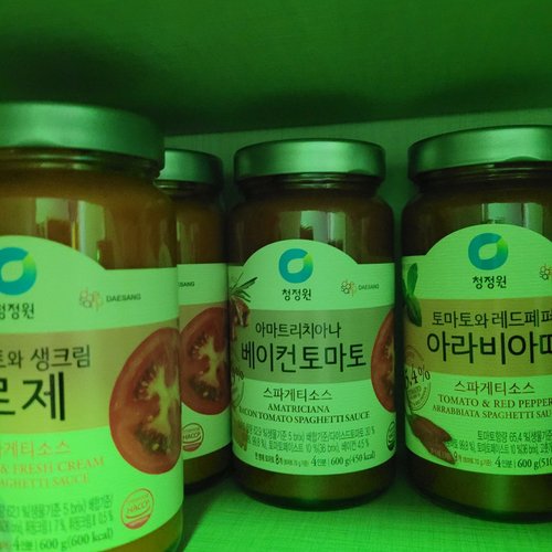 청정원 베이컨 토마토 스파게티소스600g