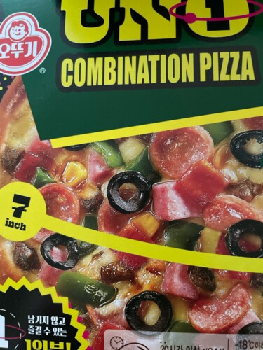 오뚜기 UNO 콤비네이션 피자 390g