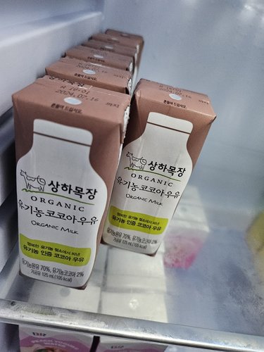 상하목장 유기농 코코아우유 125ml 24팩