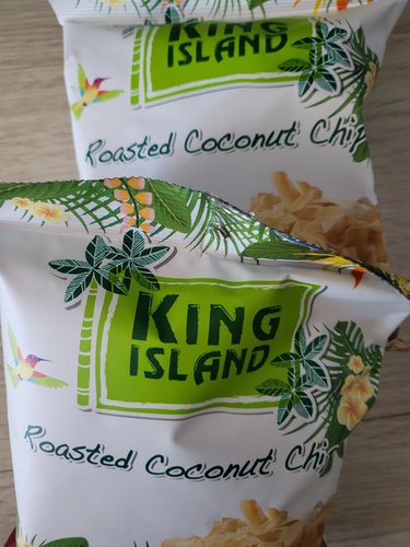 킹아일랜드 구운 오리지널 코코넛칩 50g 15봉-코코넛함량 94.97