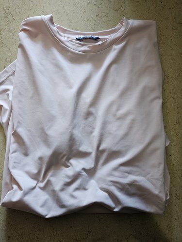 XA5204T 필리퍼 오버핏 반팔 티셔츠 피치크림