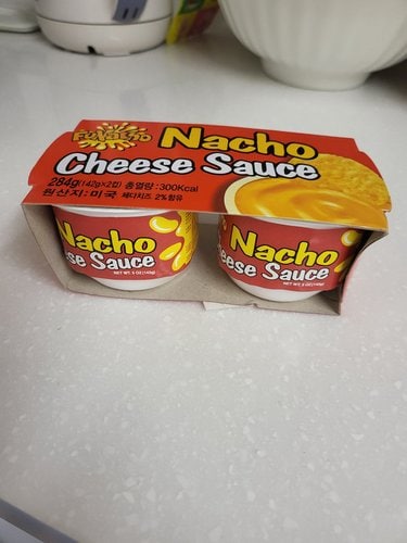 [FUNacho] 나쵸 치즈 소스(142g*2컵) 284g