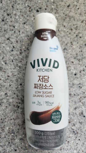 비비드키친 저당 짜장소스 300g