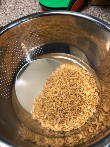 심볼라 다용도 스텐 쌀 세척 채반볼 소(23cm)